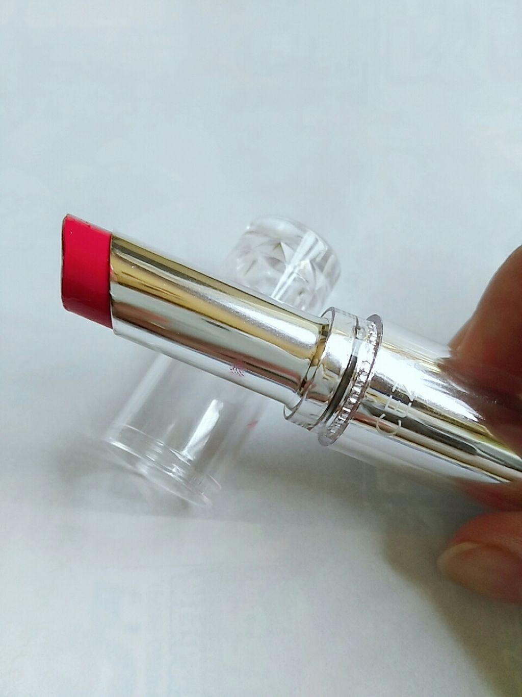 ラスティンググロスリップ/CEZANNE/口紅を使ったクチコミ（1枚目）