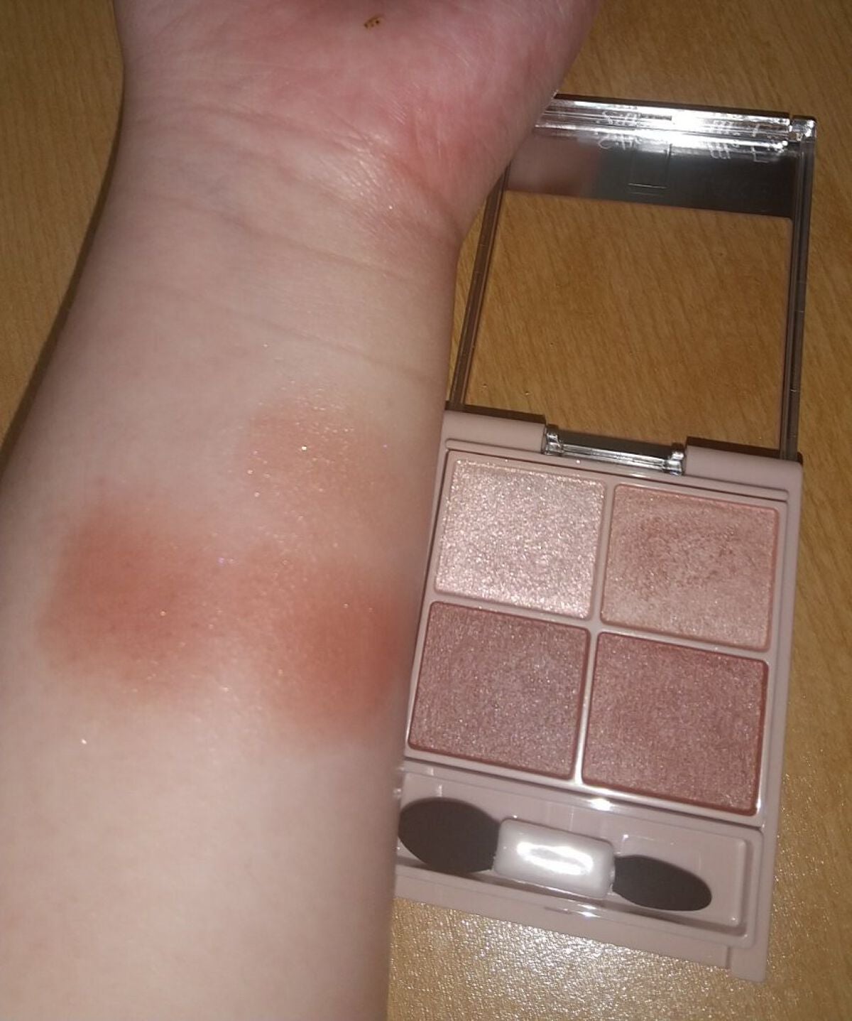 シルキースフレアイズ(マットタイプ)/キャンメイク/アイシャドウパレットを使ったクチコミ(3枚目)