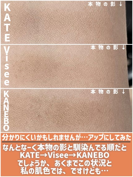 シェード トリック/Visée/シェーディングを使ったクチコミ(6枚目)