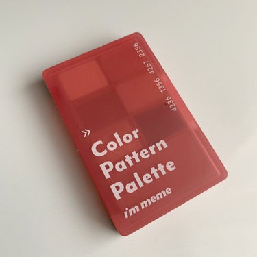
🥀   i'm meme   🥀

Color Pattern Palette
002   Petal Pattern

1g×6/3.4g×1     2,090円(税込)


#アイシャドウ  #