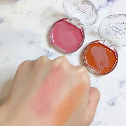 クリームチーク/キャンメイク/ジェル・クリームチークを使ったクチコミ(4枚目)