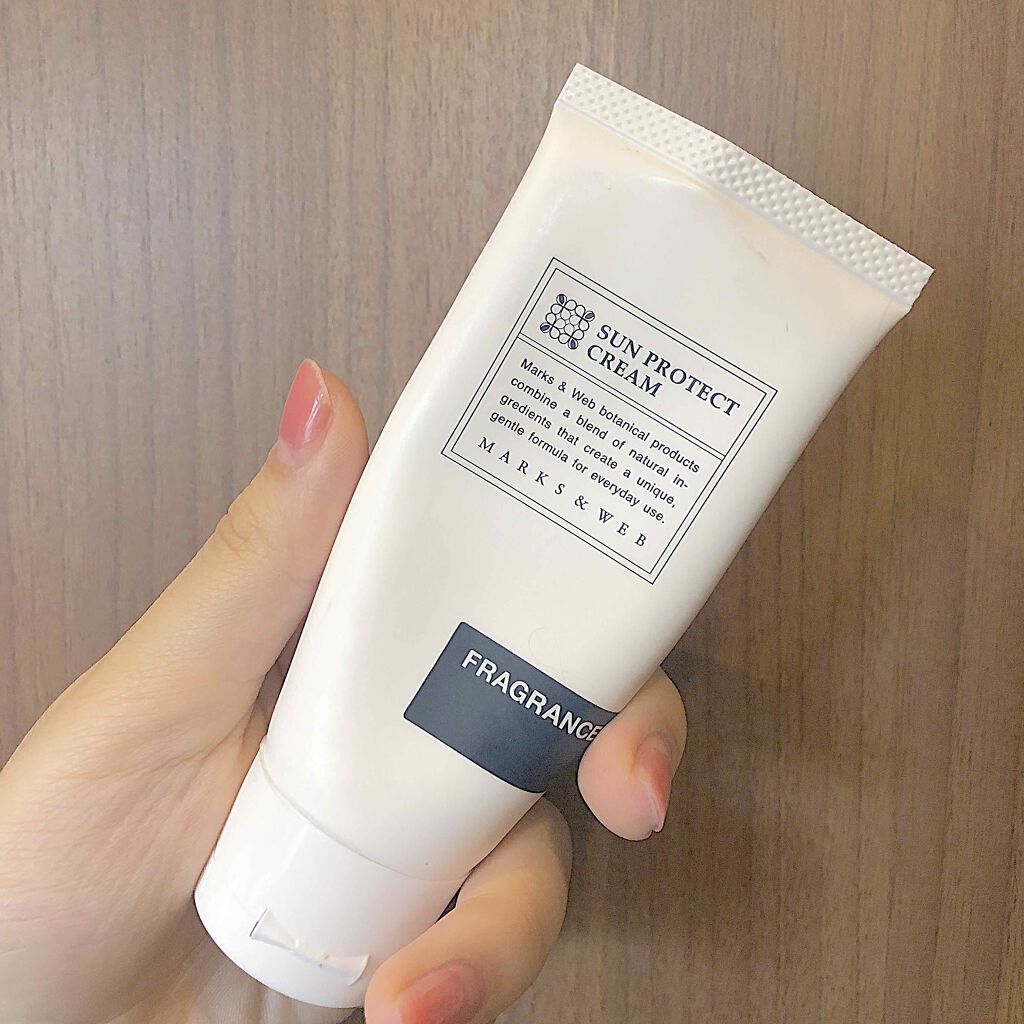 ハーバルサンプロテクトクリーム/MARKS&WEB/日焼け止め・UVケアを使ったクチコミ(1枚目)
