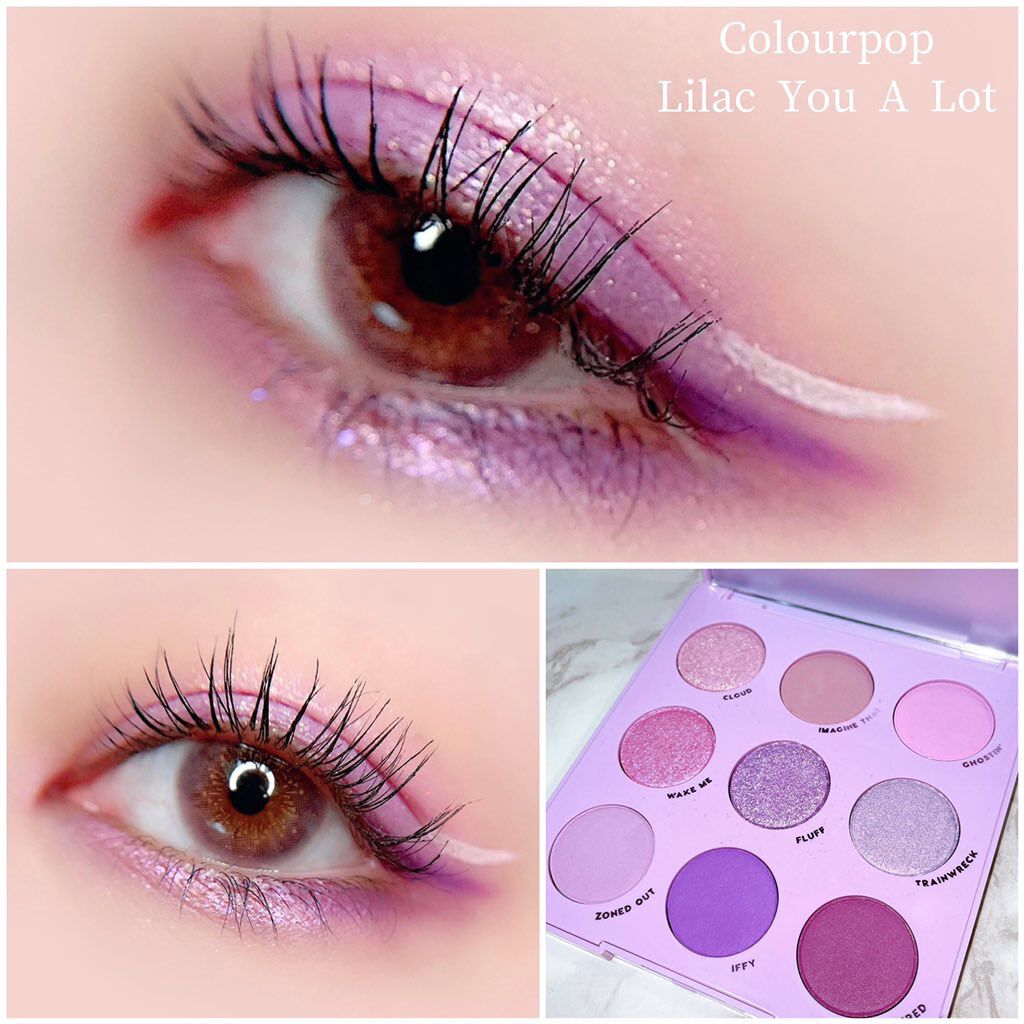 Lilac You A Lot Shadow Palette/ColourPop/アイシャドウパレットを使ったクチコミ（1枚目）
