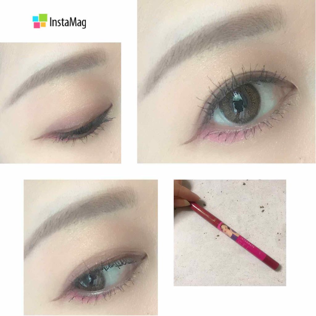 スナイプジェルライナー/インテグレート/ジェルアイライナーを使ったクチコミ(2枚目)