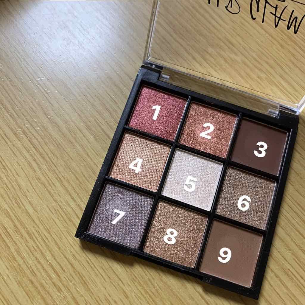 UR GLAM BLOOMING EYE COLOR PALETTE/U R GLAM/アイシャドウパレットを使ったクチコミ(2枚目)