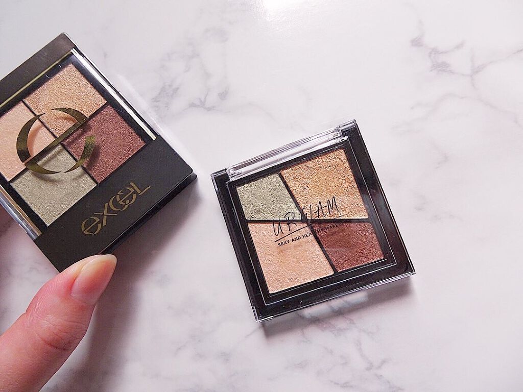 リアルクローズシャドウ/excel/アイシャドウパレットを使ったクチコミ（1枚目）