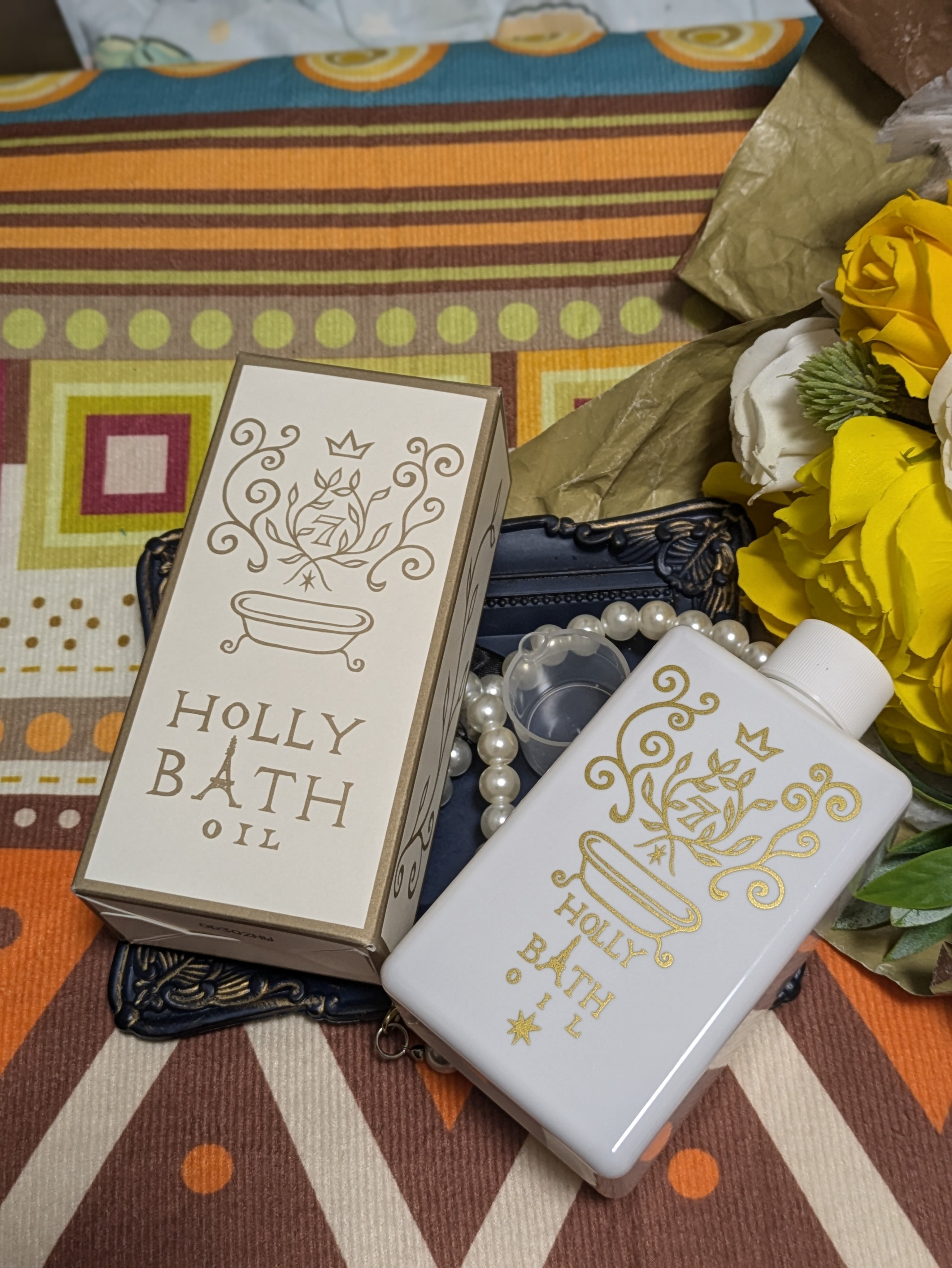 ホーリーバスオイル/セブンフロー/ボディオイルを使ったクチコミ（1枚目）