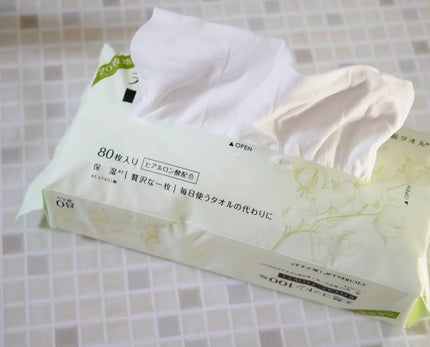 ロイヤルタオル/CICIBELLA/クレンジングタオルを使ったクチコミ(2枚目)