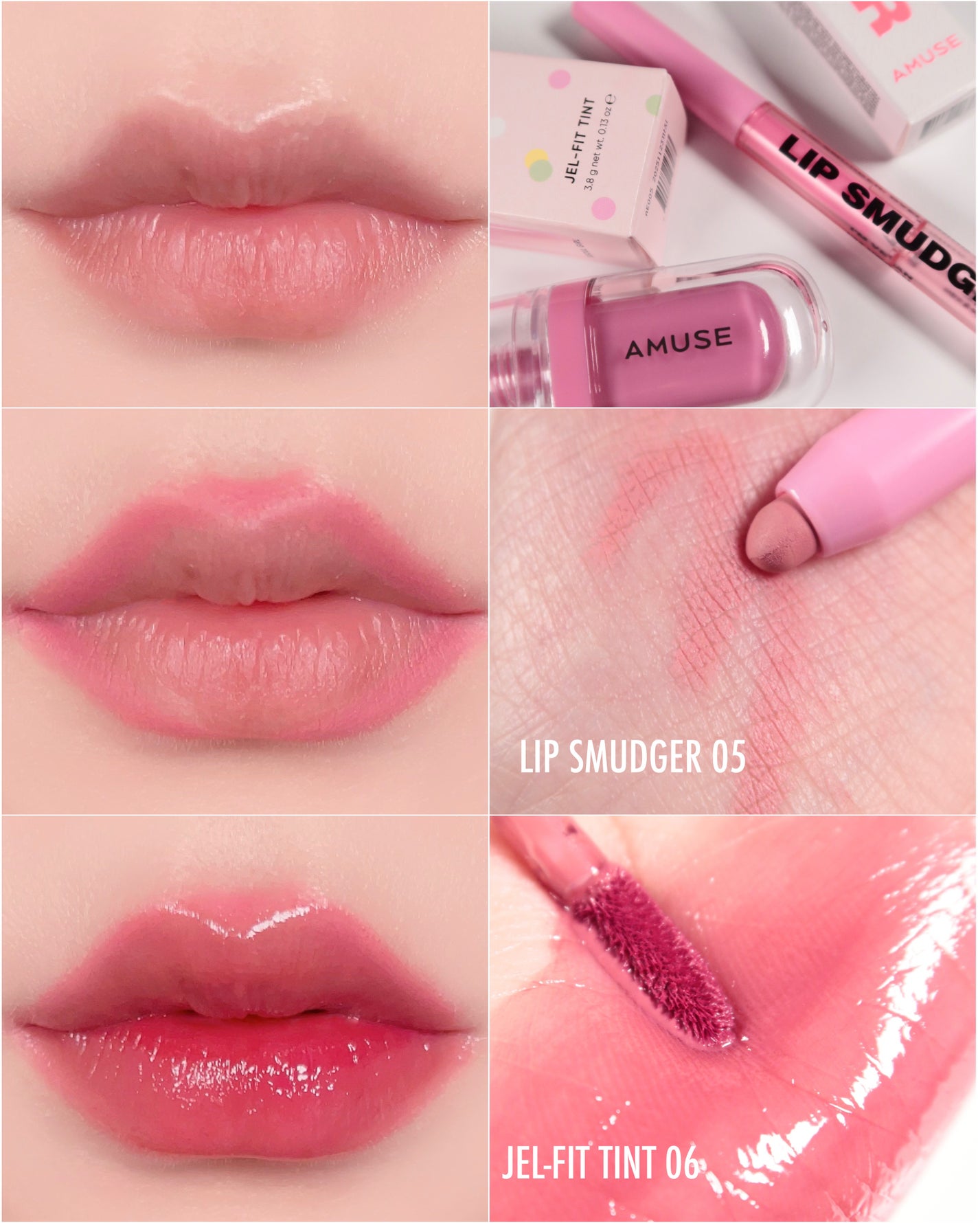 ジェルフィットティント/AMUSE/リップティントを使ったクチコミ(2枚目)