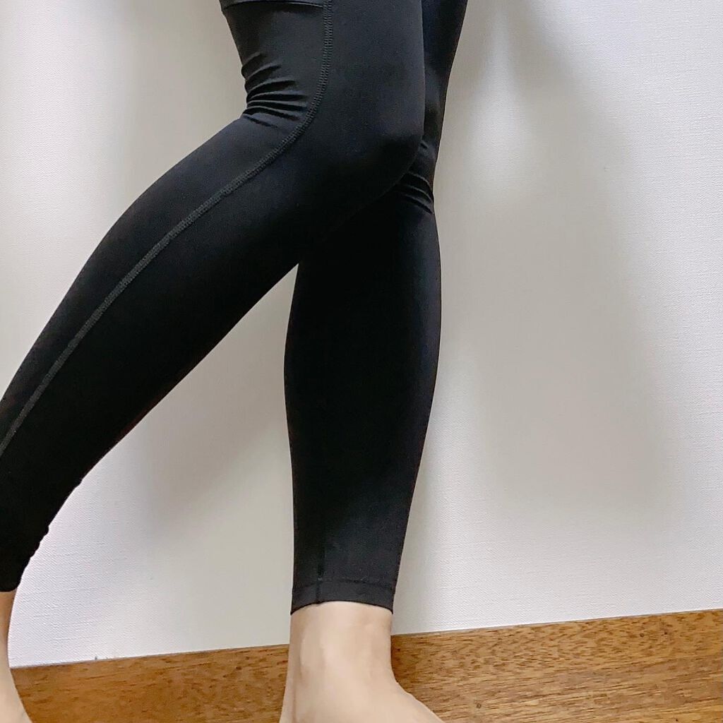 スリムウォーク Beau-Acty 燃焼シェイプレギンス/SLIMWALK/着圧ソックス・レギンスを使ったクチコミ(4枚目)