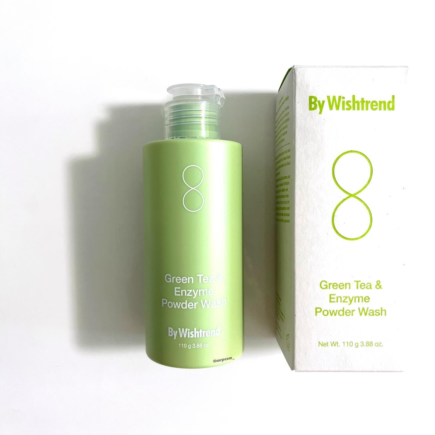 グリーンティー&エンザイムパウダーウォッシュ/By Wishtrend/洗顔パウダーを使ったクチコミ（1枚目）