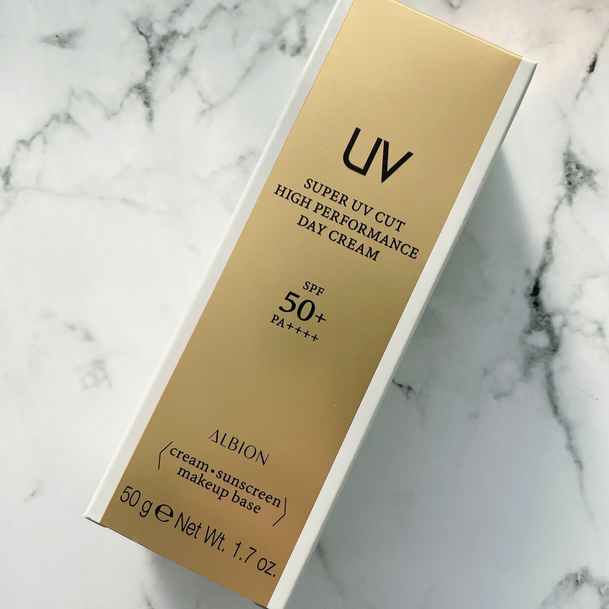 スーパー UV カット インテンシブ デイクリーム/ALBION/日焼け止めクリームを使ったクチコミ(1枚目)