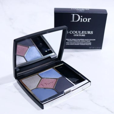 【旧】サンク クルール クチュール 189 ブルー ベルベット/Dior/パウダーアイシャドウを使ったクチコミ（1枚目）