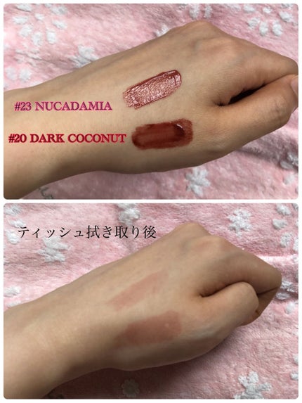 ジューシーラスティングティント/rom&nd/リップティントを使ったクチコミ(2枚目)