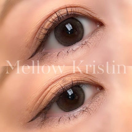 Mellow Kristin/Hapa kristin/カラーコンタクトレンズを使ったクチコミ(2枚目)