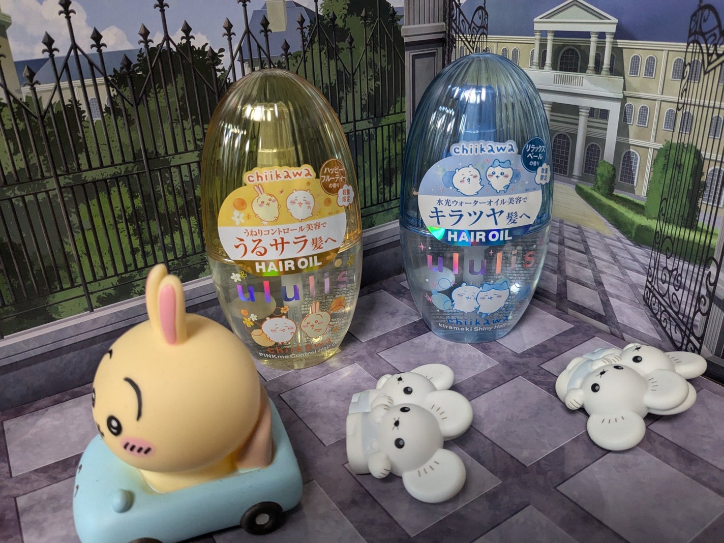 ウルリス ちいかわ ピンクミー コントロール ヘアオイル/ululis/ヘアオイルを使ったクチコミ(1枚目)