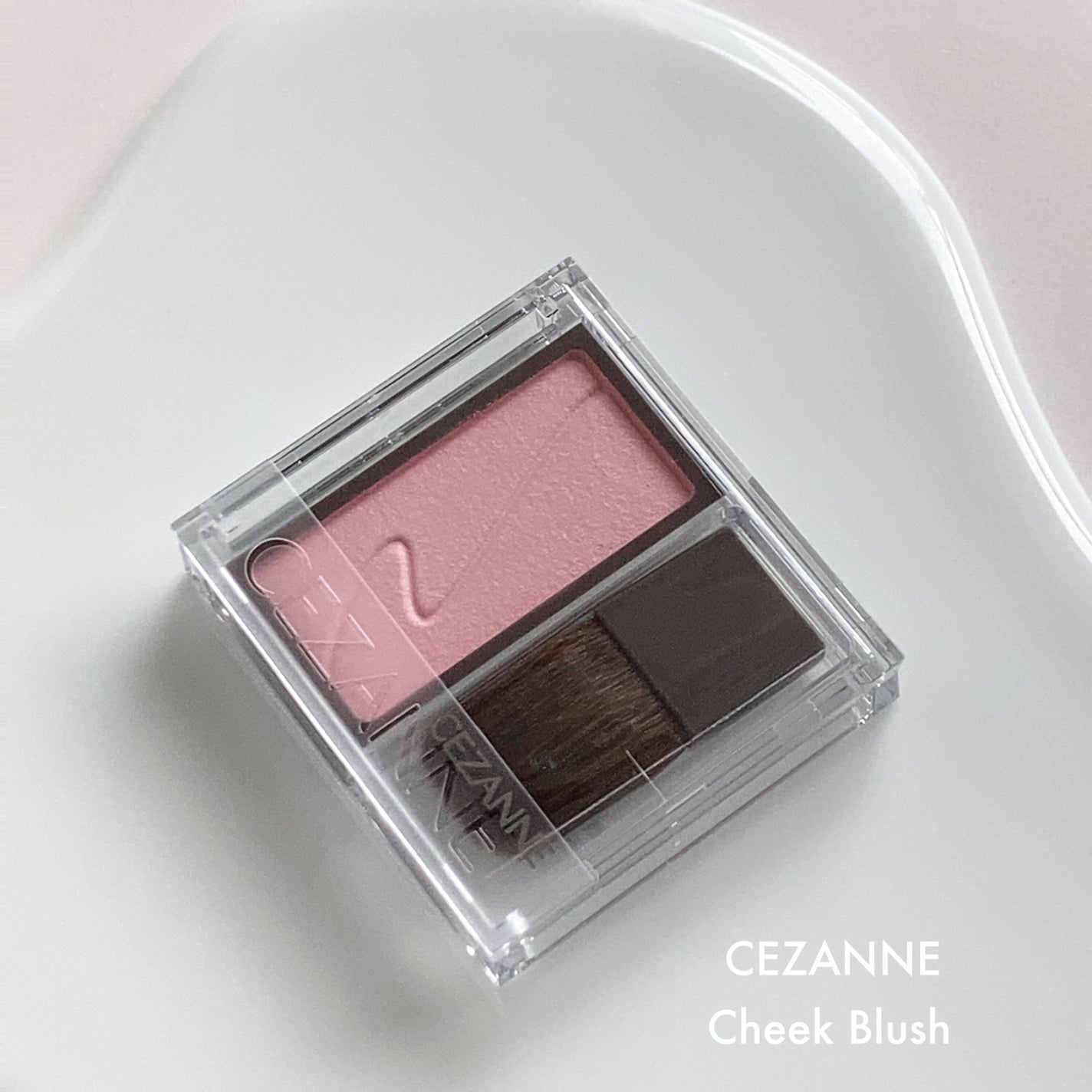 チークブラッシュ/CEZANNE/パウダーチークを使ったクチコミ(1枚目)