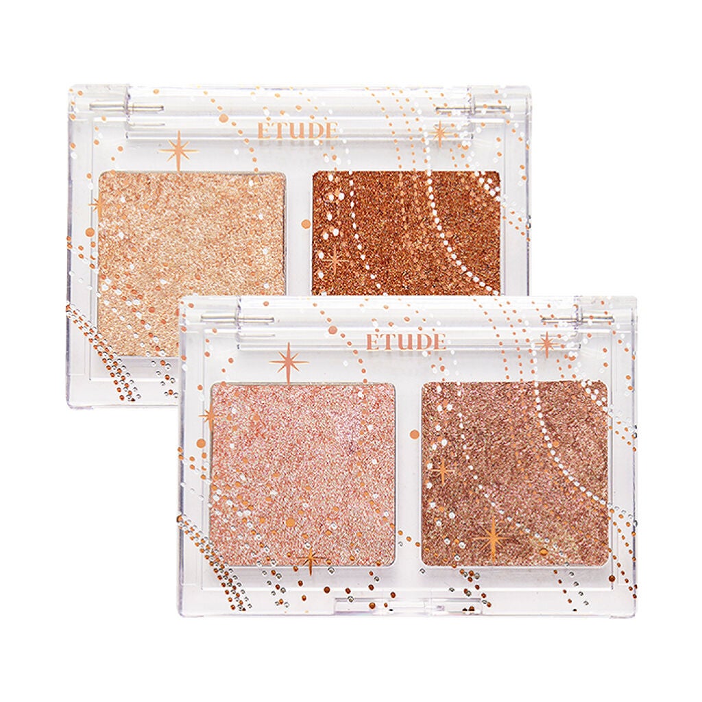 グリッタースノー エアームースアイズパレット ETUDE