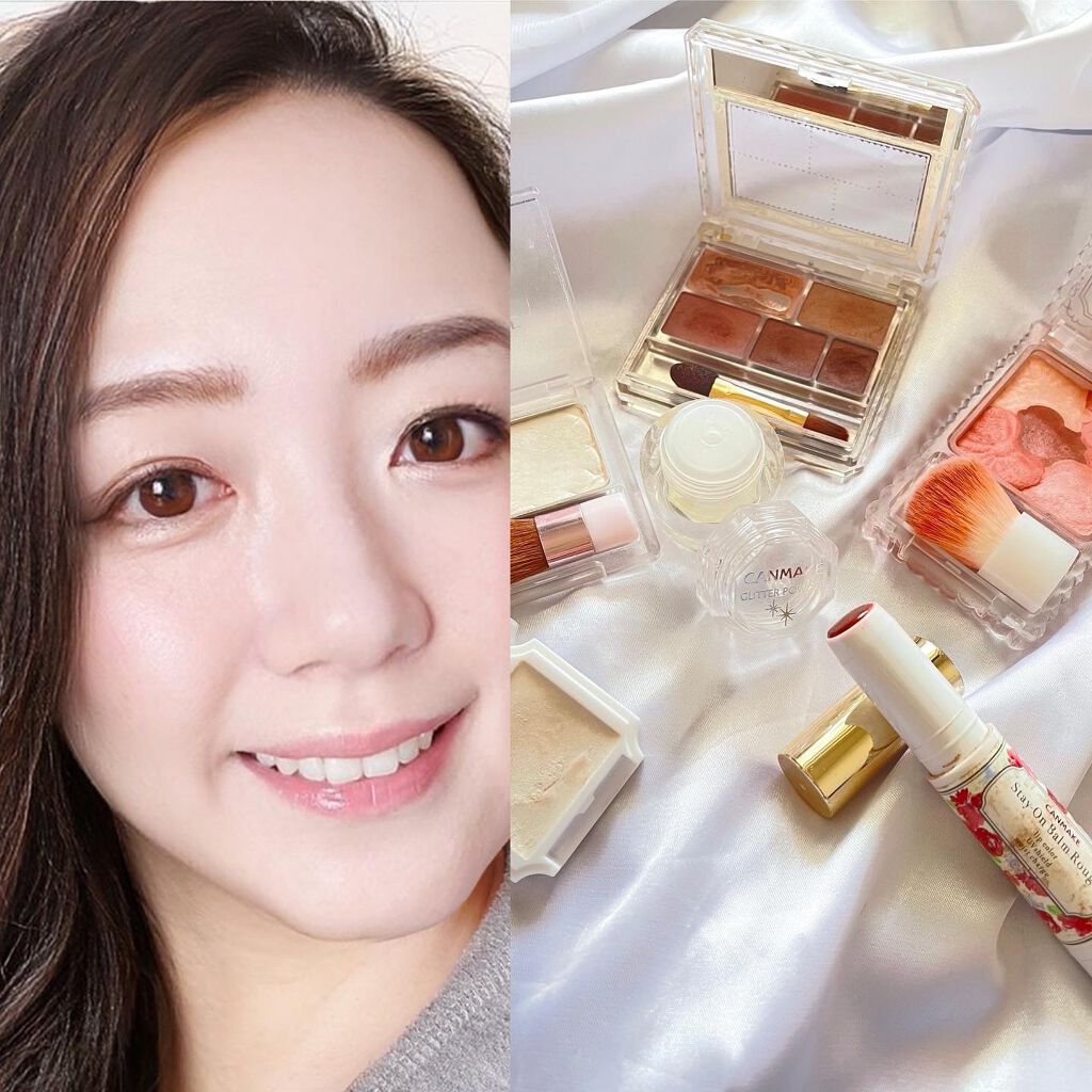 ステイオンバームルージュ（ティントタイプ） T04 チョコレートリリー/キャンメイク/リップティントを使ったクチコミ（2枚目）