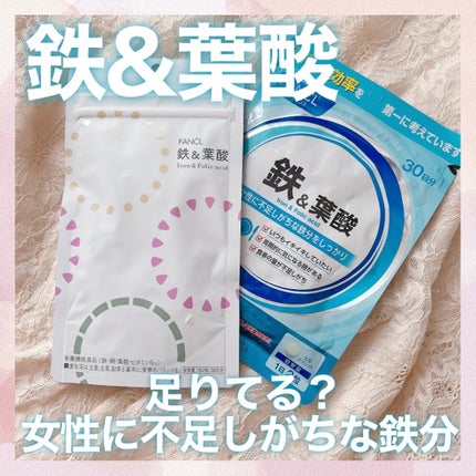 鉄&葉酸/ファンケル/健康サプリメントを使ったクチコミ(1枚目)