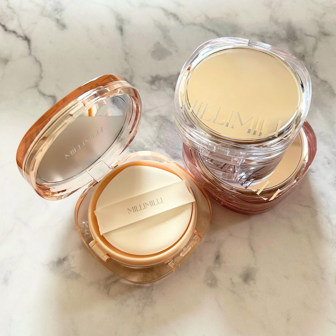 ツートンクッション/MILLIMILLI/クッションファンデーションを使ったクチコミ(8枚目)