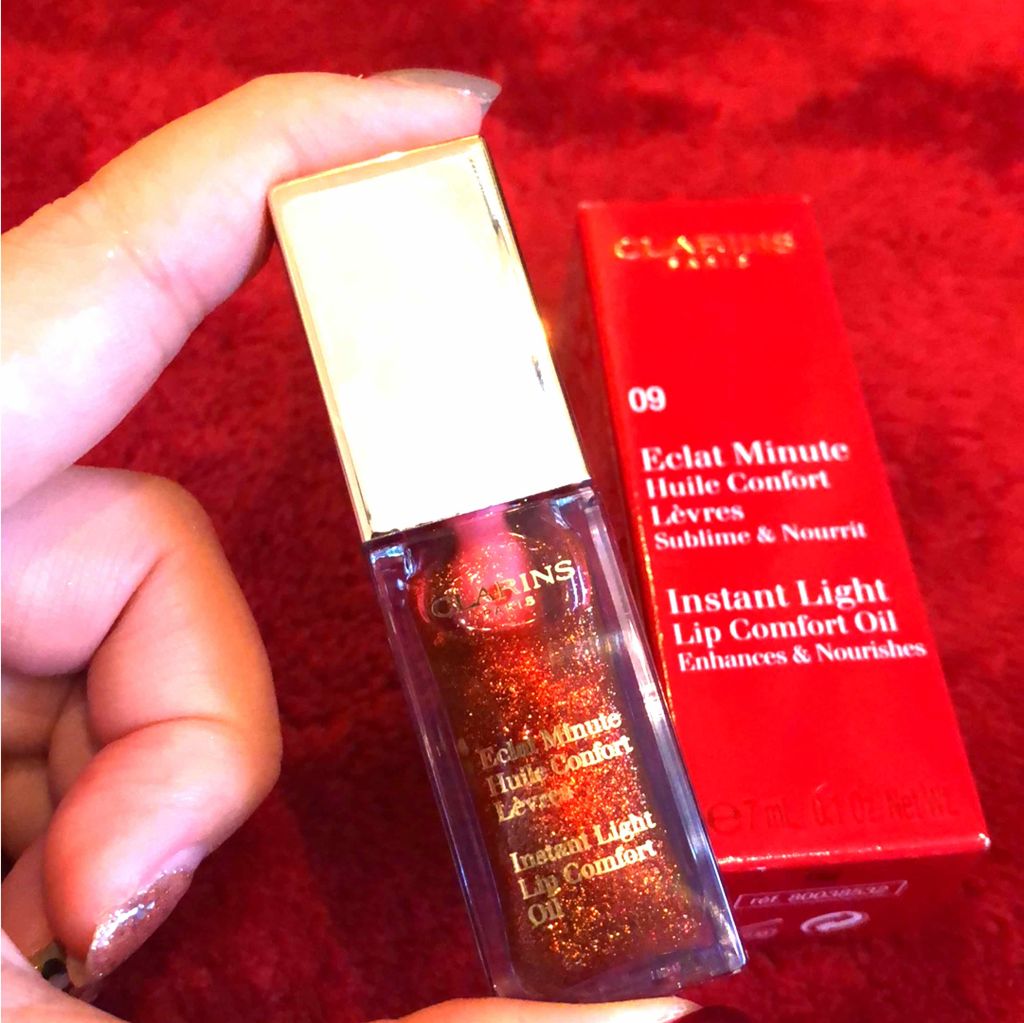 コンフォート リップオイル /CLARINS/リップグロスを使ったクチコミ(1枚目)