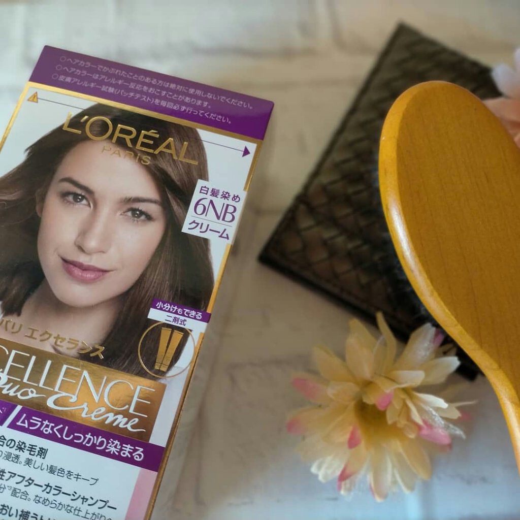エクセランス ヘアカラー 6GA/ロレアル パリ/ヘアカラーを使ったクチコミ（1枚目）
