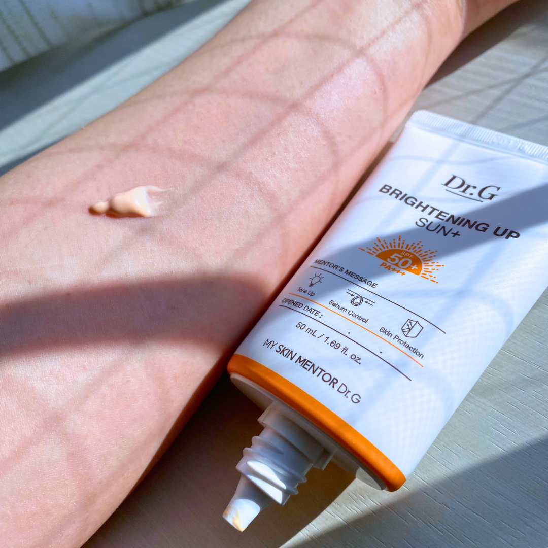 ブライトニングアップサンプラス/Dr.G/日焼け止めクリームを使ったクチコミ(3枚目)