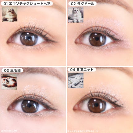 マイキティアイパレット/MilleFée/アイシャドウパレットを使ったクチコミ(5枚目)