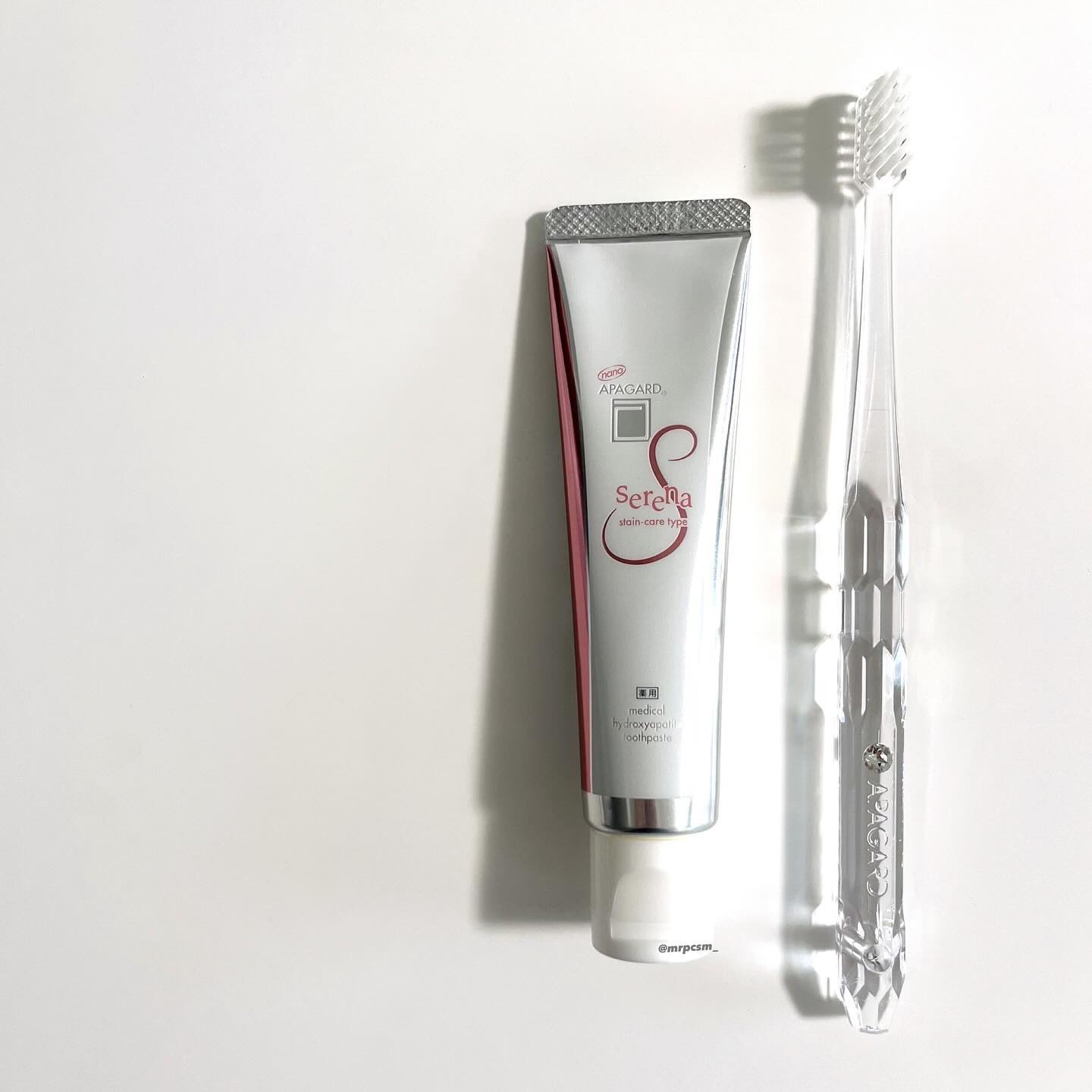 アパガードクリスタル歯ブラシ/アパガード/歯ブラシを使ったクチコミ（1枚目）