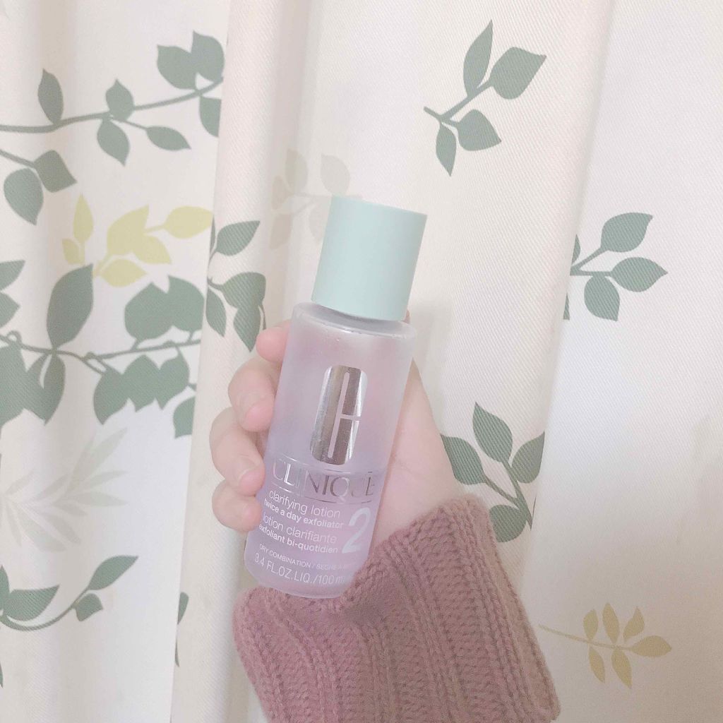 クラリファイング ローション 2/CLINIQUE/拭き取り化粧水を使ったクチコミ（2枚目）