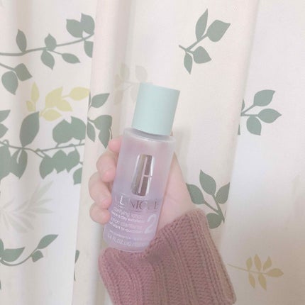 クラリファイング ローション 2/CLINIQUE/拭き取り化粧水を使ったクチコミ(2枚目)
