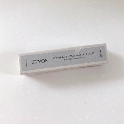 ミネラルシアーマットルージュ メープルシナモン(限定)/エトヴォス/口紅の画像