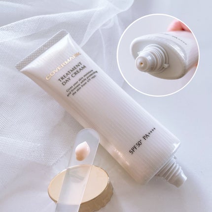 トリートメント デイ クリーム/COVERMARK/日焼け止めクリームを使ったクチコミ(2枚目)