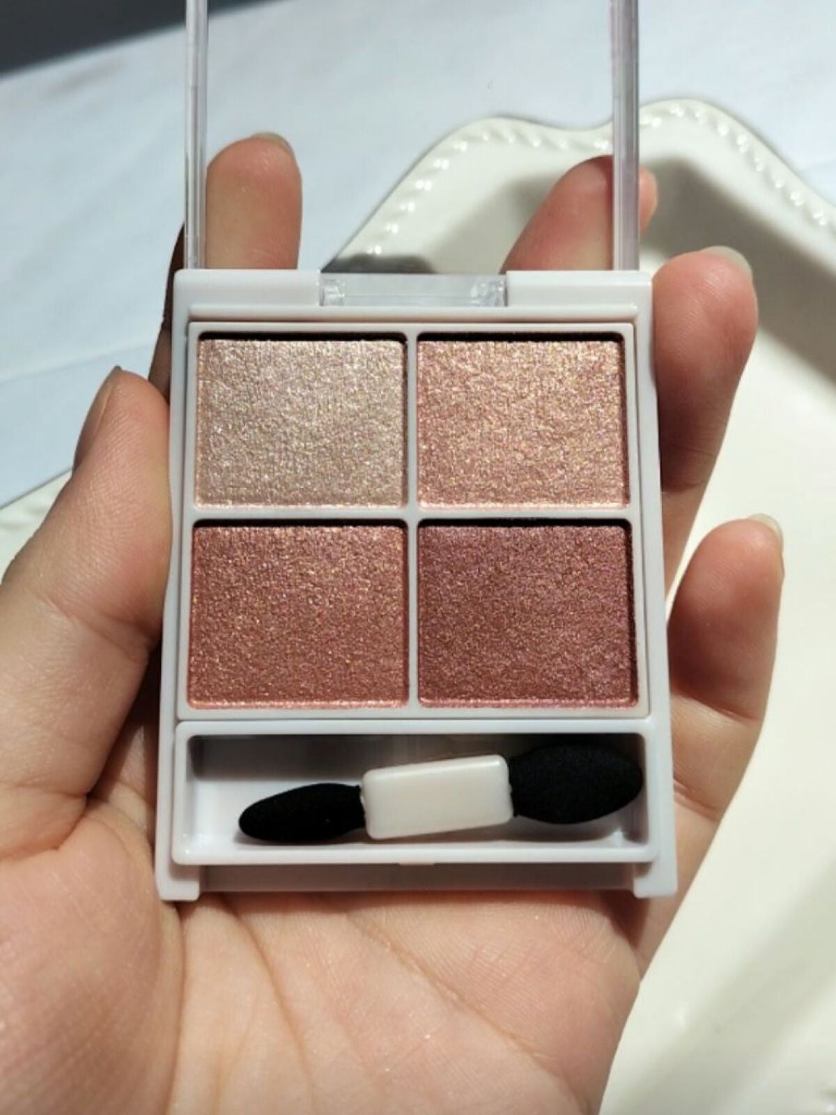 シルキースフレアイズ/キャンメイク/アイシャドウパレットを使ったクチコミ(3枚目)