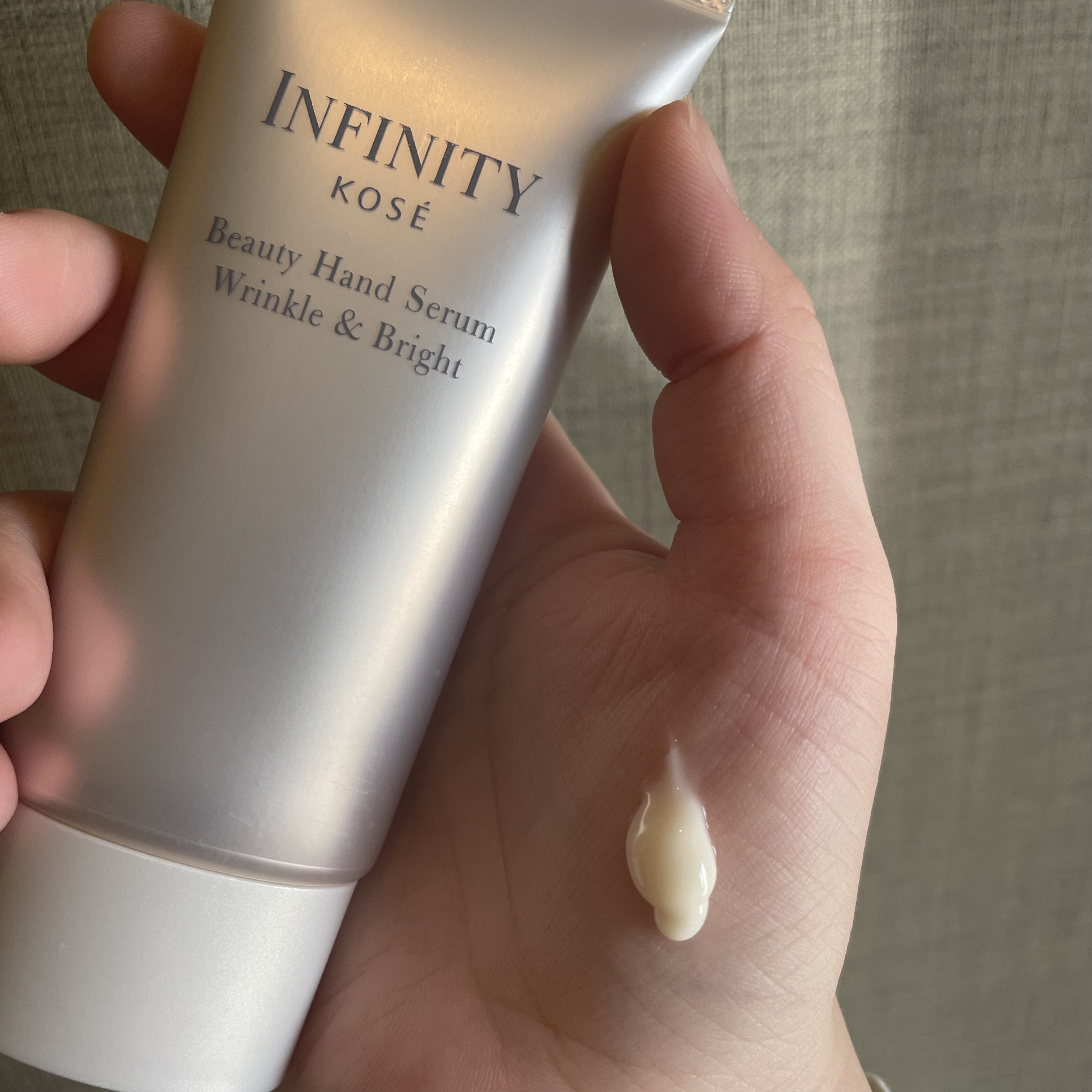 インフィニティ　ビューティーハンドセラム リンクル＆ブライト [医薬部外品]/インフィニティ/ハンドクリームを使ったクチコミ（3枚目）