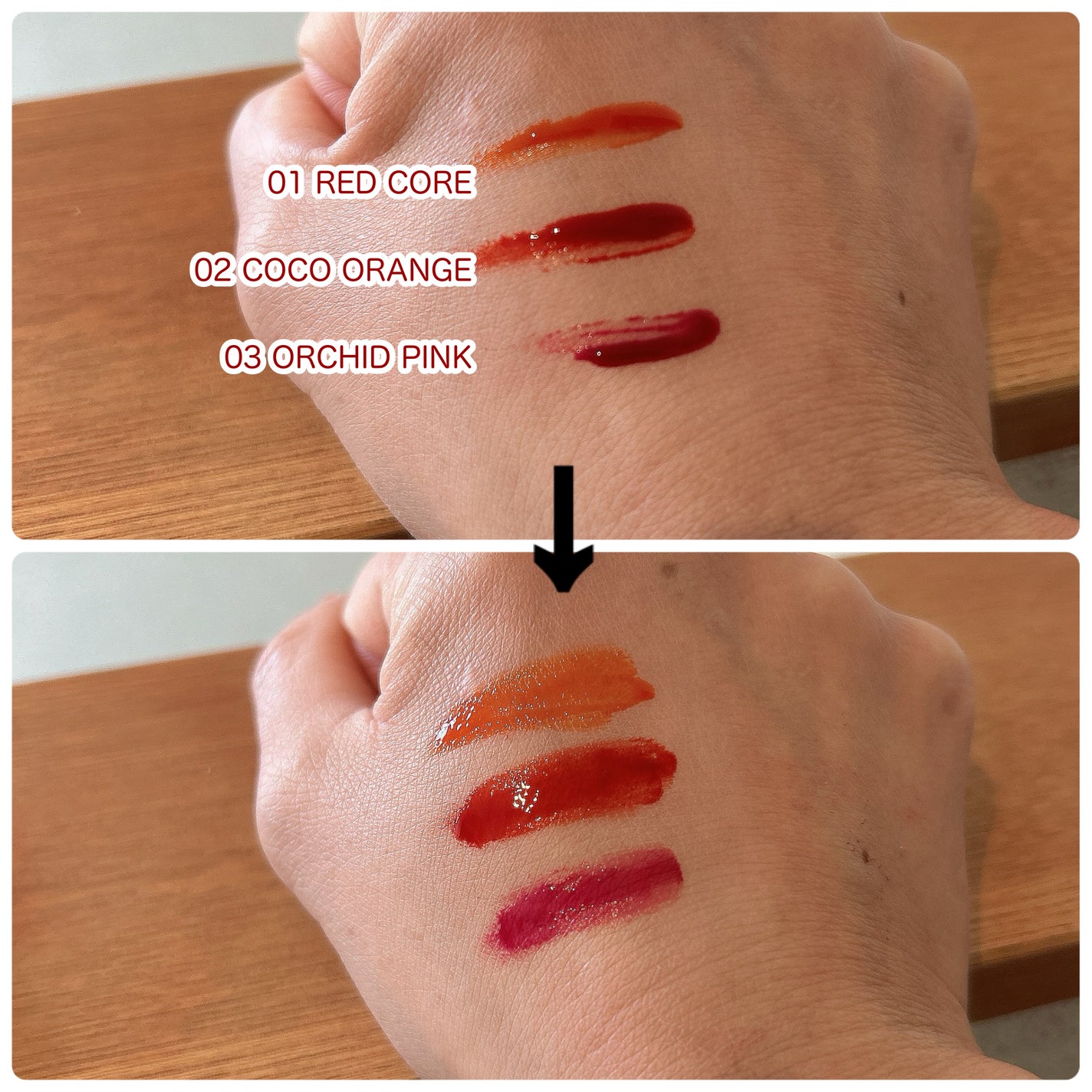 ウォータープランピング リップタトゥー/ベリサム/口紅を使ったクチコミ(2枚目)