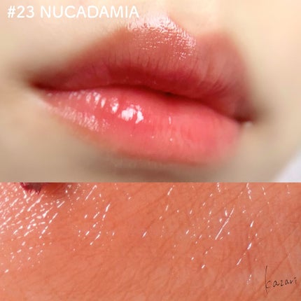 ジューシーラスティングティント/rom&nd/リップティントを使ったクチコミ(4枚目)