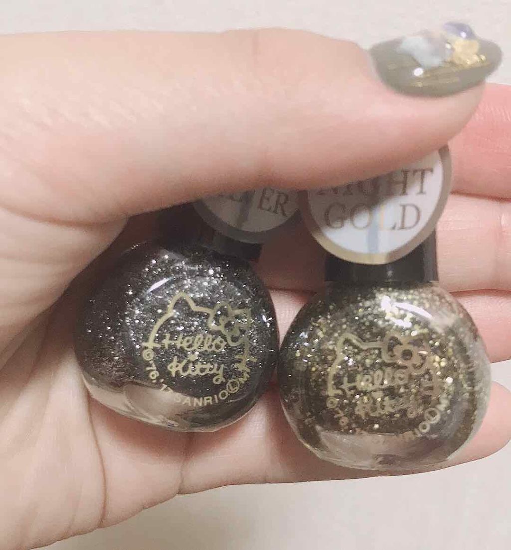 しずくネイルシール/キャンドゥ/ネイルシールを使ったクチコミ（2枚目）