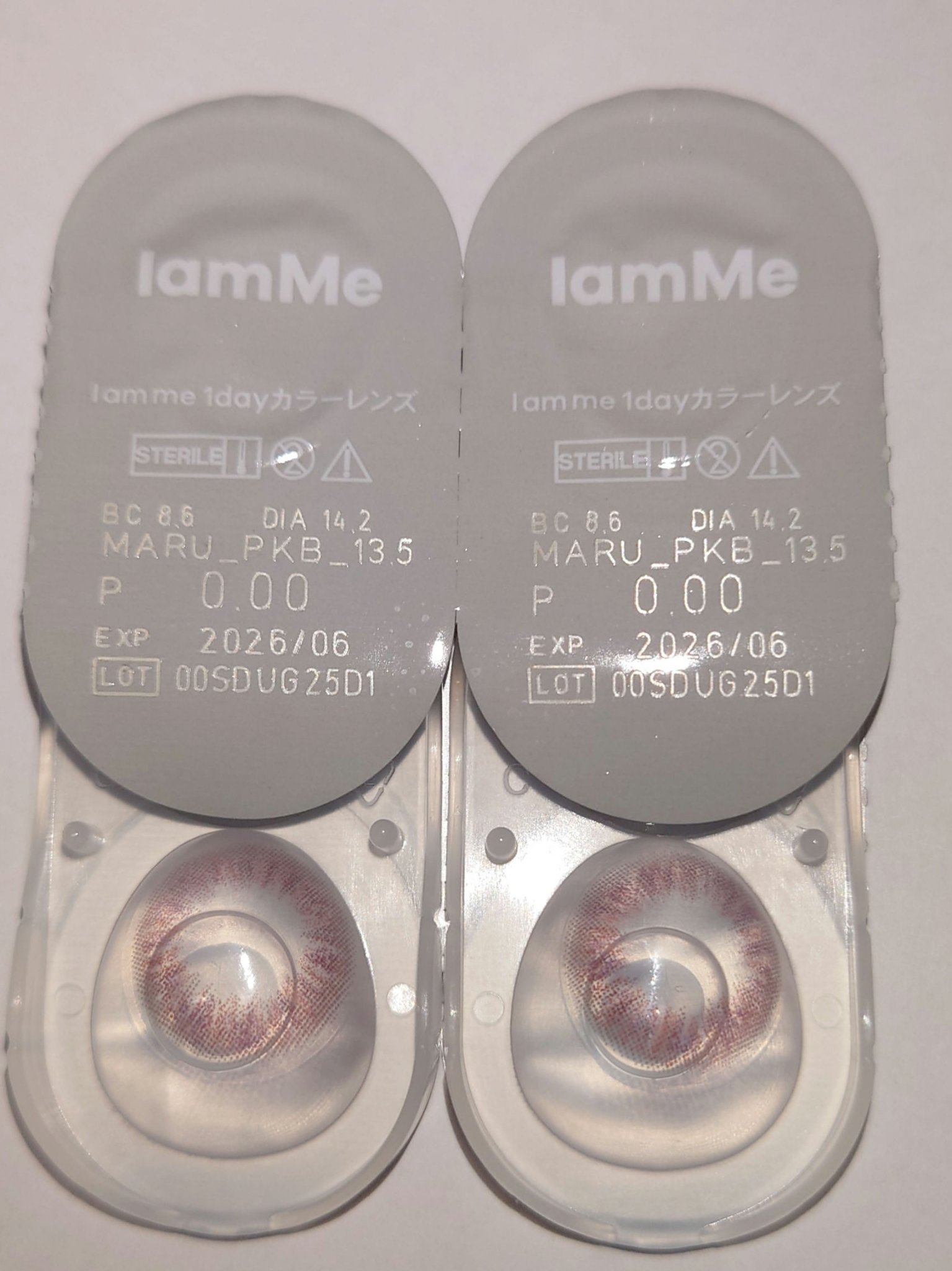 MARU-MARU/IamMe/カラーコンタクトレンズを使ったクチコミ（2枚目）