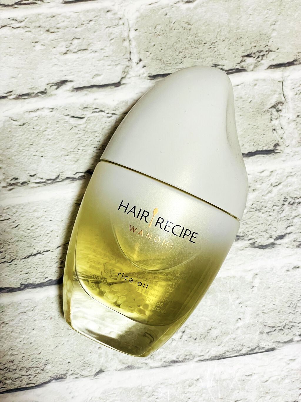 さらとろライスオイル(洗い流さないトリートメント)/WANOMI/ヘアオイルを使ったクチコミ（1枚目）