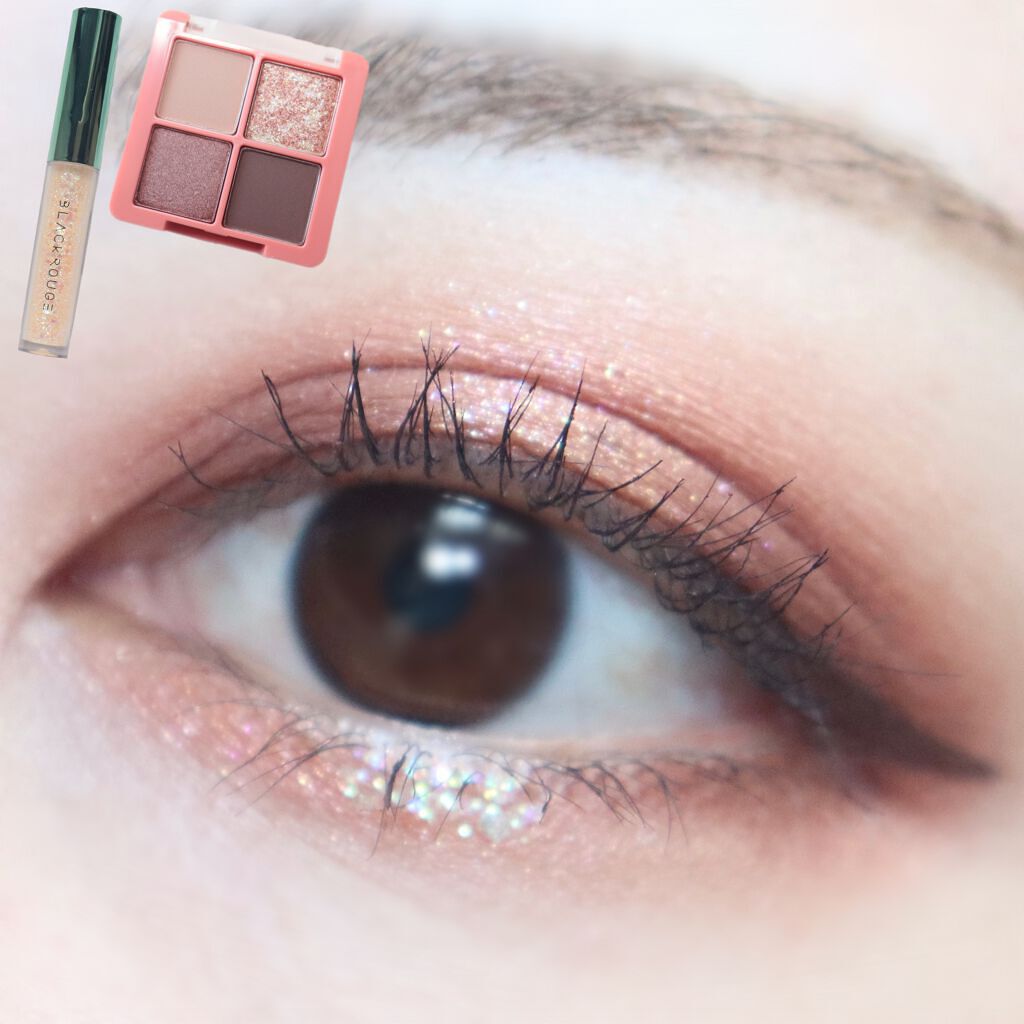 クリスタルハートロックシャドウ CH04 ジンジャーコフレ/BLACK ROUGE/アイシャドウパレットを使ったクチコミ（1枚目）