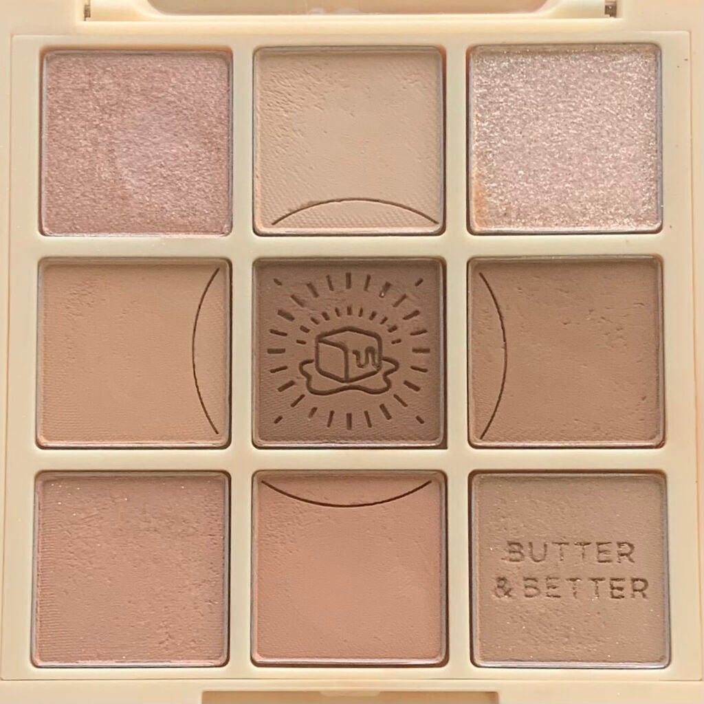 マイフェイブムードアイパレット 9カラー/HOLIKA HOLIKA/アイシャドウパレットを使ったクチコミ(2枚目)