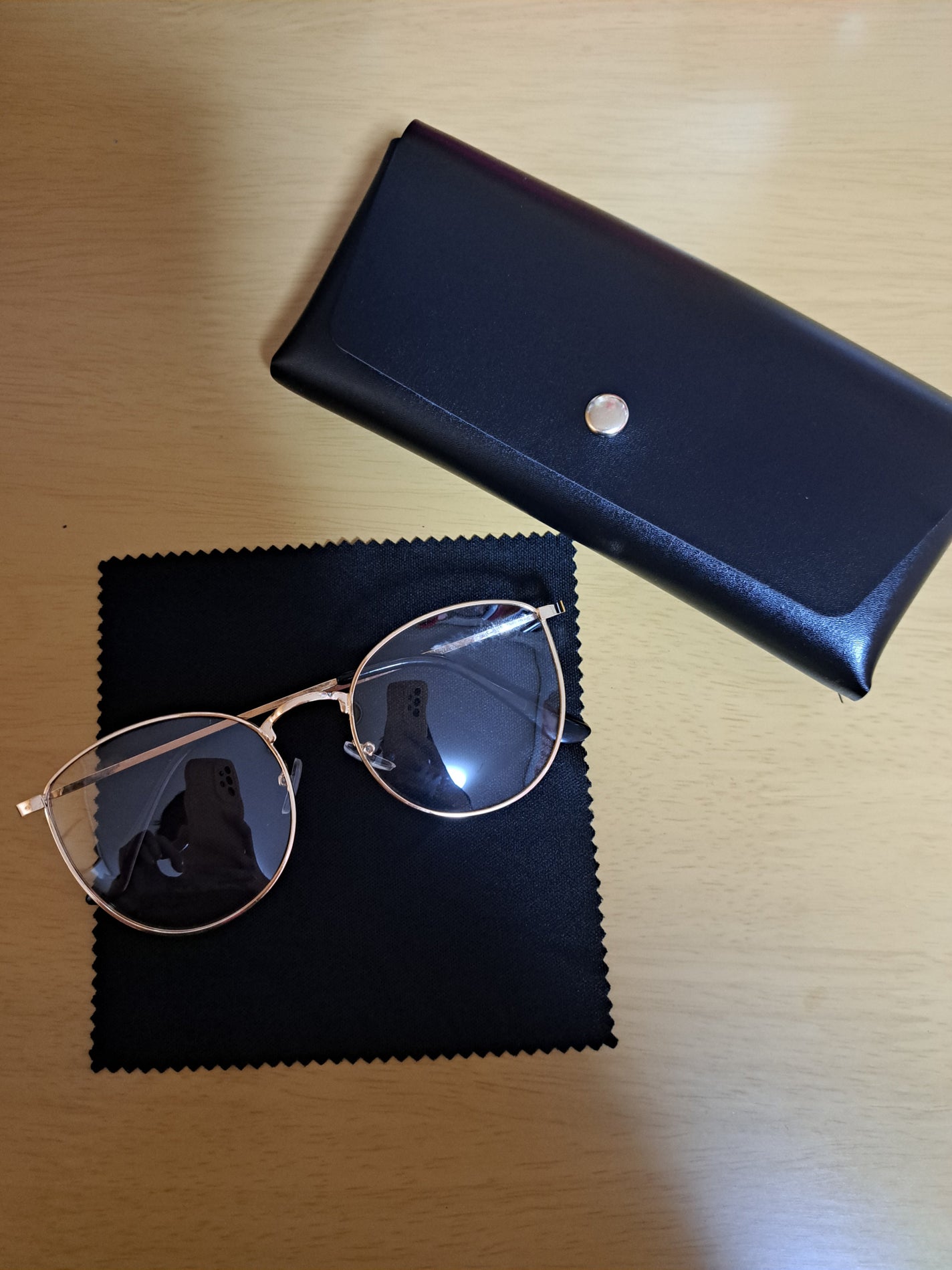 ラウンド フレーム フォトクロミック ファッショナブルなサングラス/SHEIN/その他を使ったクチコミ(3枚目)