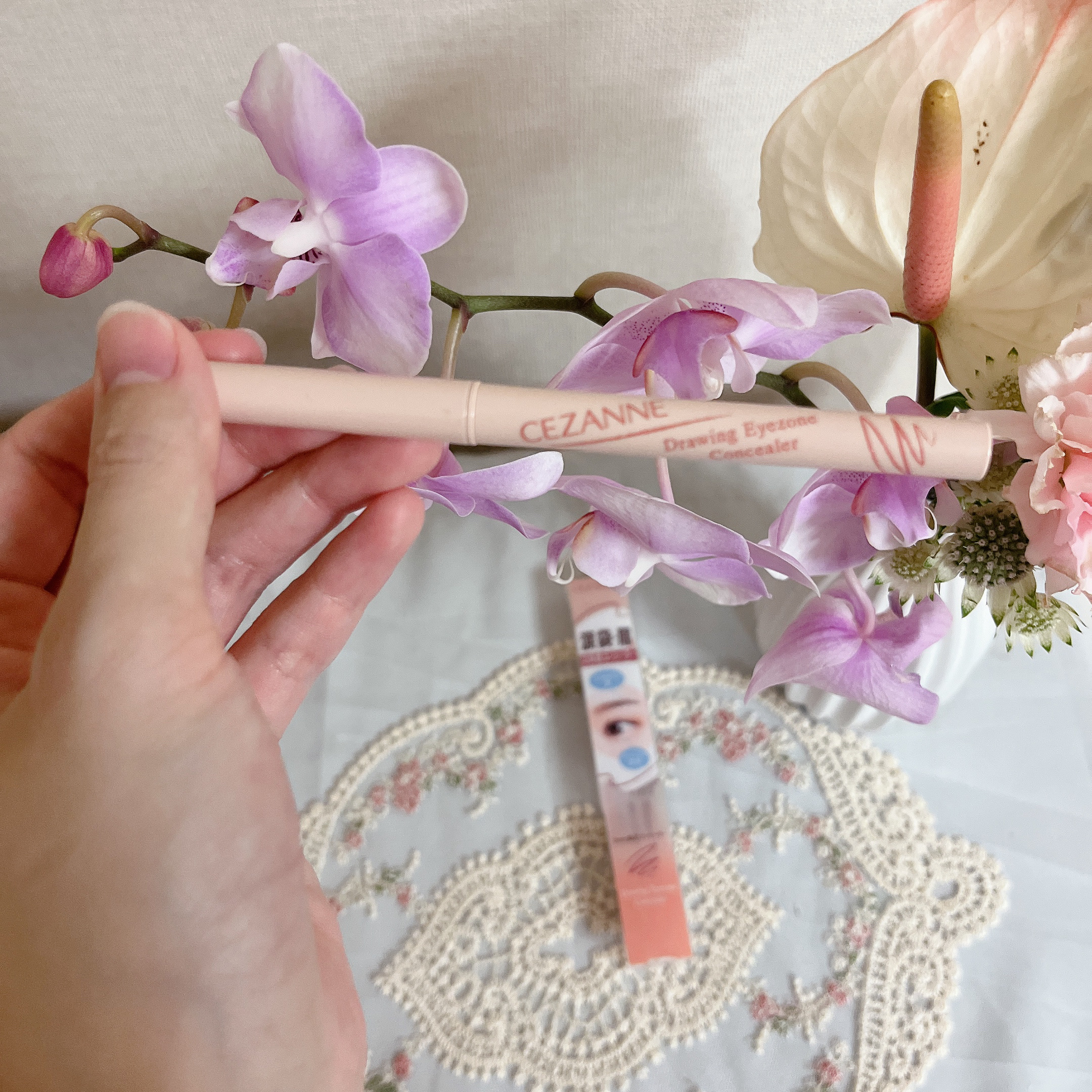 描くアイゾーンコンシーラー/CEZANNE/ペンシルコンシーラーを使ったクチコミ（1枚目）