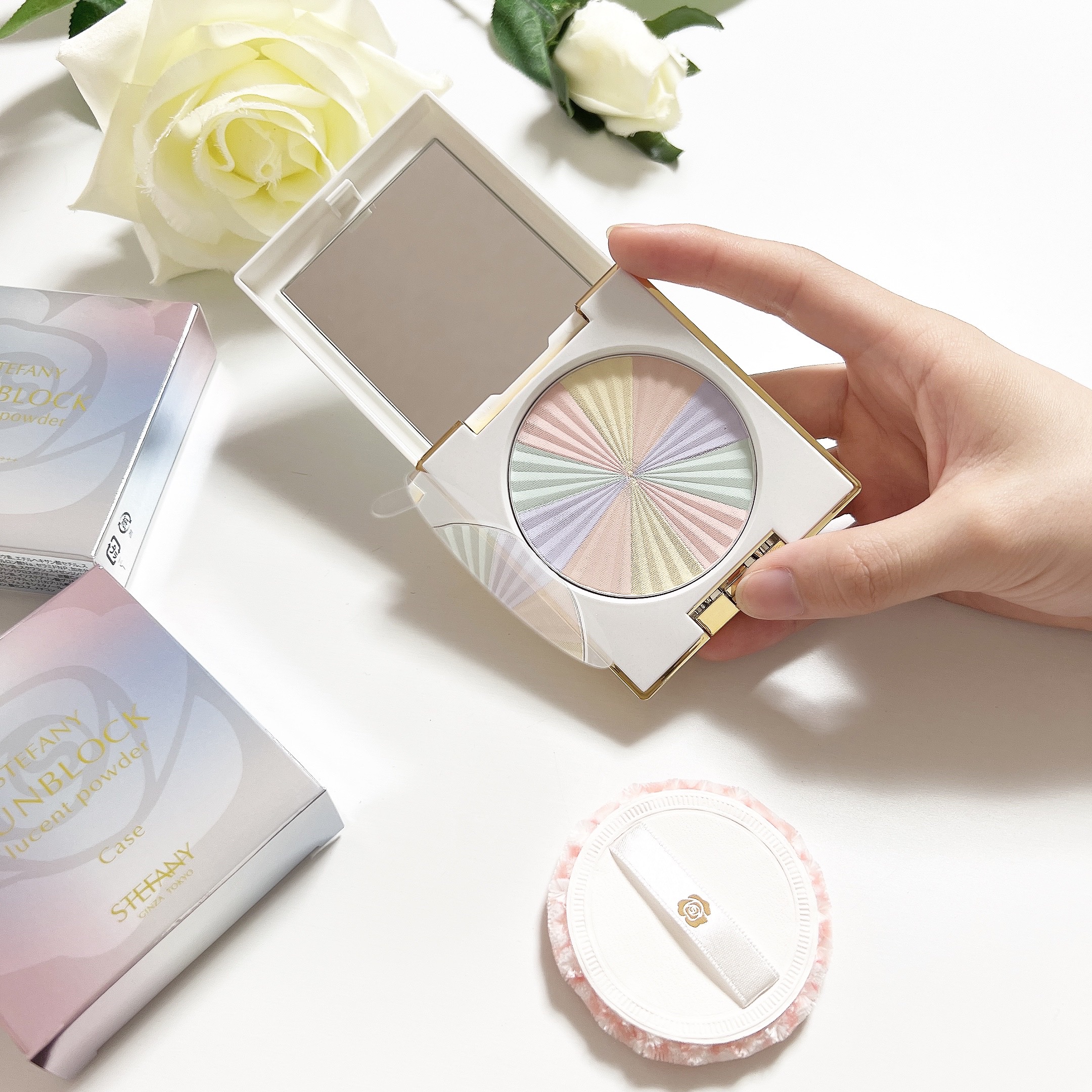 ステファニー サンブロック ルーセントパウダー Ⅲ/ステファニー/プレストパウダーを使ったクチコミ（2枚目）