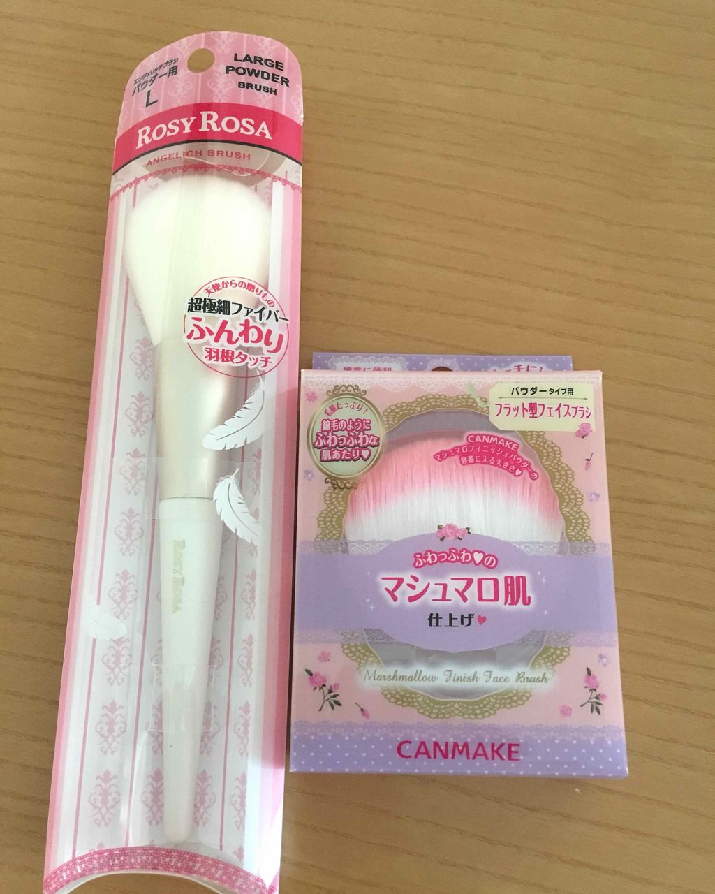 エンジェリッチブラシ パウダー用 L/ロージーローザ/メイクブラシを使ったクチコミ(1枚目)