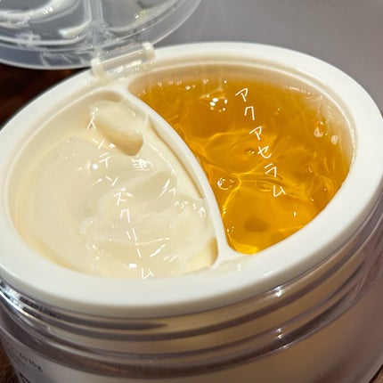 ホワイトトリュフダブルセラムアンドクリーム/ダルバ/フェイスクリームを使ったクチコミ(2枚目)