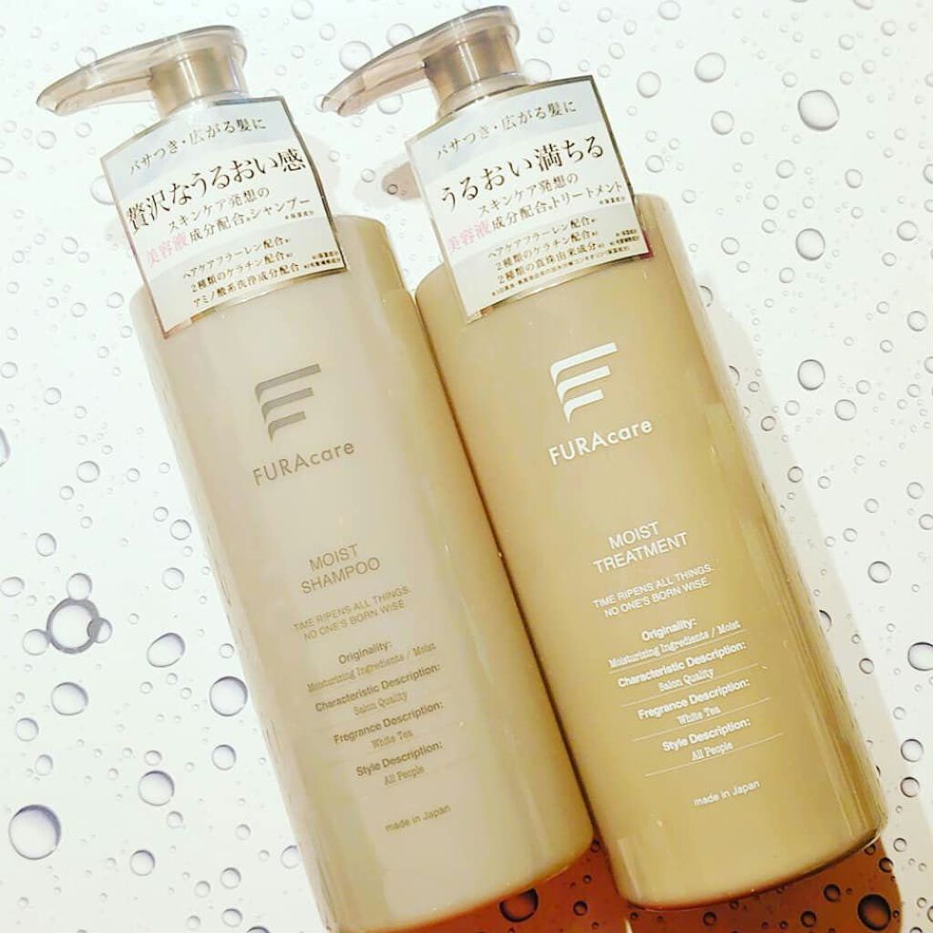 モイストシャンプー／トリートメント/FURAcare/市販シャンプーを使ったクチコミ（1枚目）