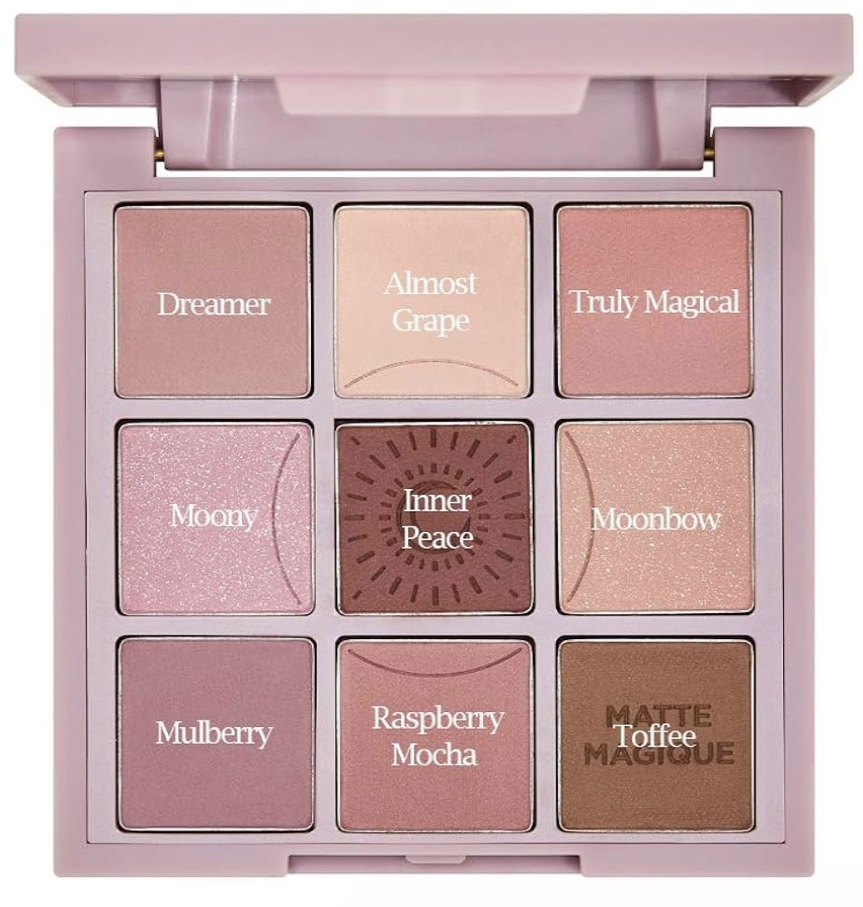 マイフェイブムードアイパレット 9カラー/HOLIKA HOLIKA/アイシャドウパレットを使ったクチコミ（1枚目）